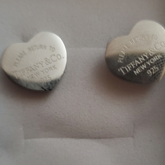 Tiffany Heart earrings silver - Picture 2 of 4